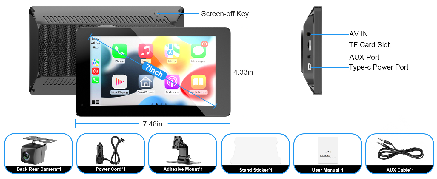 carplay screen for car