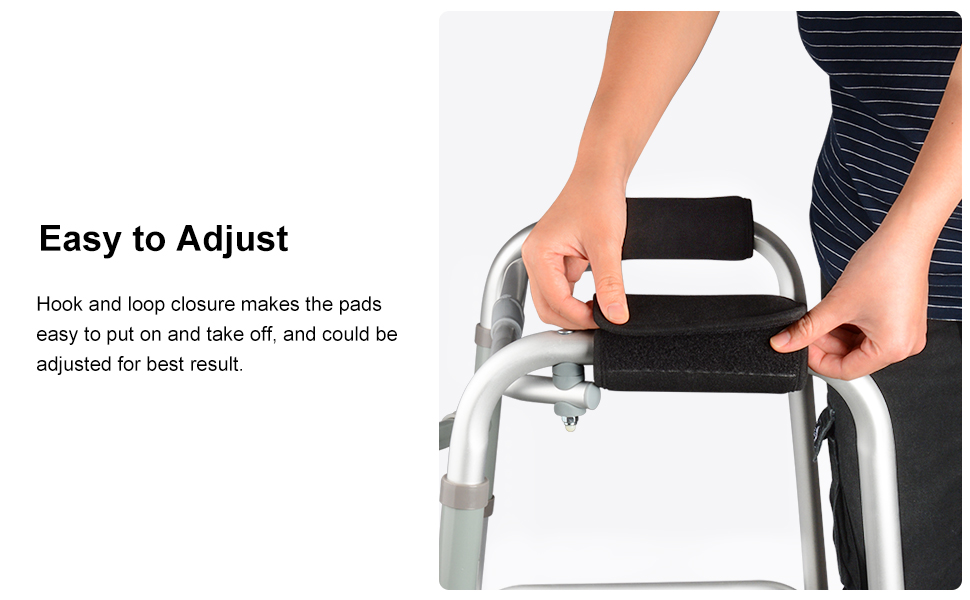 supregear Walker Grips (2 Pack), Soft Padded Hand Covers