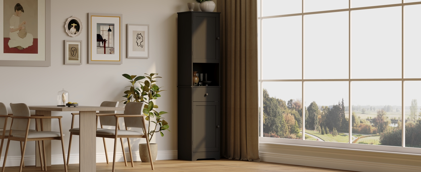 Tall Bathroom Cabinet