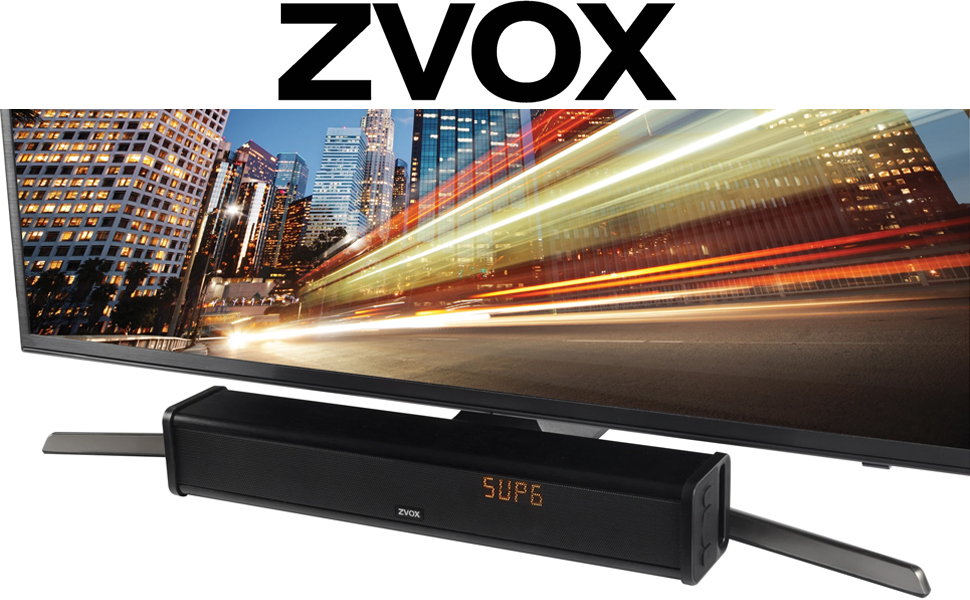 ZVOX AV257 TV Soundbar with AccuVoice 12 Levels of Sound