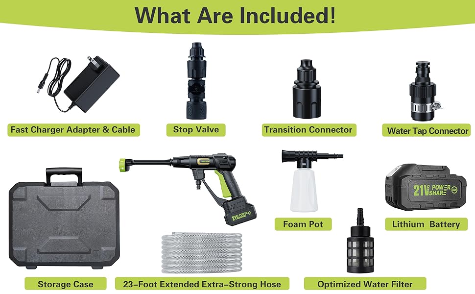 battery pressure washer