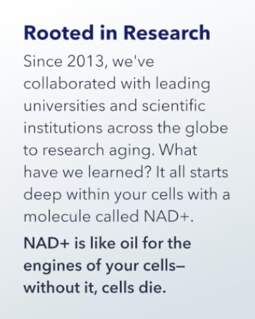 NAD+ Rooted in Research