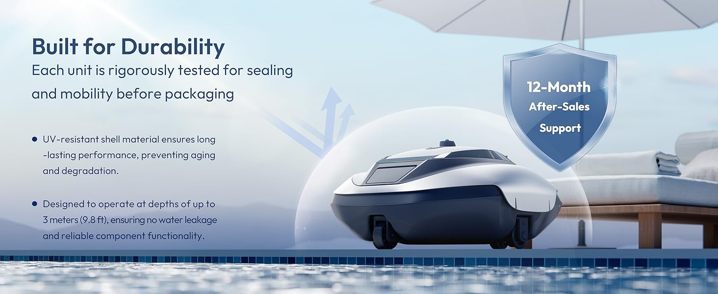 Above ground pool vacuum