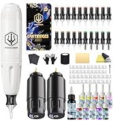 Pen　tattoo machine set　刺青 Amazon.com: Tattoo Gun Kit Cartridge Tattoo Machine Kit