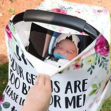 Stretchy Baby Nursing Cover Breastfeeding Scarf Ups Shawl Car Seat Cover Privacy For boy girl