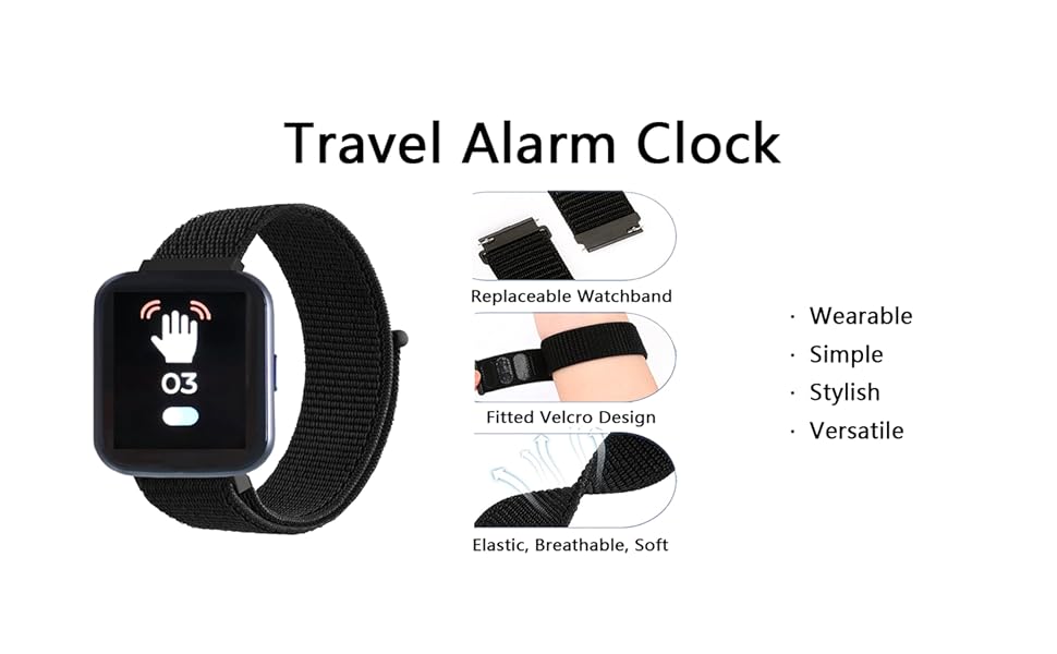 Alarm Clock for Heavy Sleepers Silent Wake Up on Time