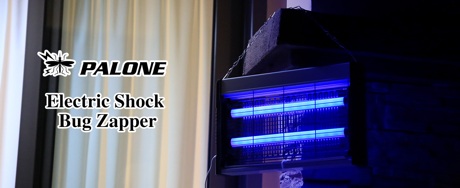 PALONE Indoor Bug Zapper& Electric Insect Kill,Harmless Light can Lure