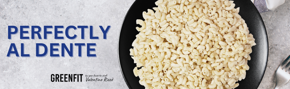 Perfectly Al Dente Pasta by Greenfit