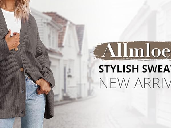 新品 2025ss NEIGHBORHOOD PLAIN CARDIGAN L Allmloers Women's Knit Cardigan 2025 Open Front Oversized