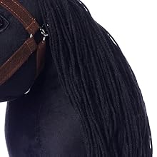 hobby horse black mane