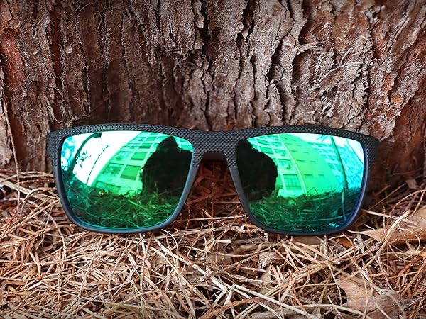 サングラス ^ONE BRILLIANT^ FunOB441Light Green Fun-OB441-Light Green Amazon.com: Ninesun Polarized Sunglasses Men Lightweight