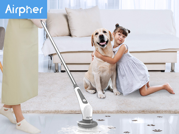 Amazon｜【10in1&IPX8防水】Airpher 電動お掃除ブラシ 業内最高