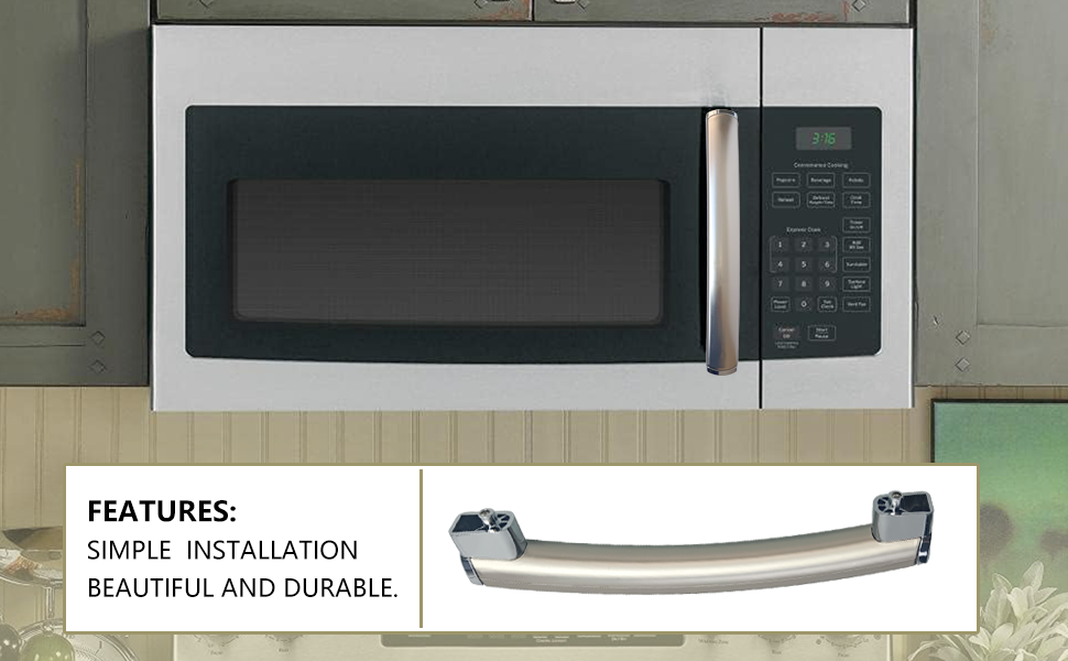 Upgraded Vsttar WB15X21101 Microwave Oven Door Handle