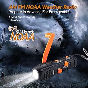 AM FM NOAA weather radio
