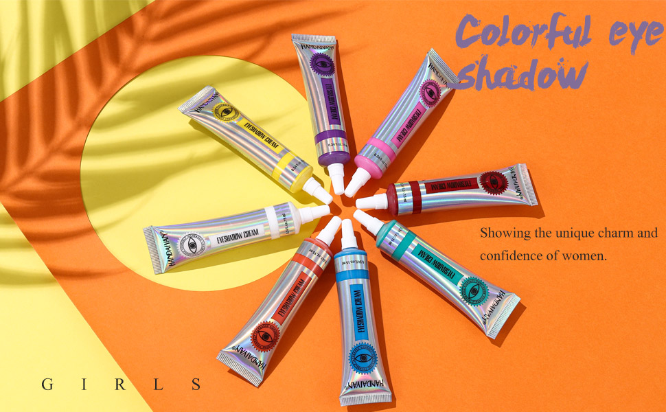 Highly pigmented eyeshadow