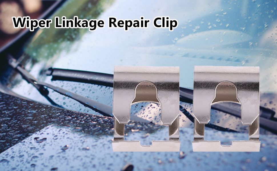 Windshield Wiper Repair Clips,Wiper Linkage Repair Clip,Universal 1