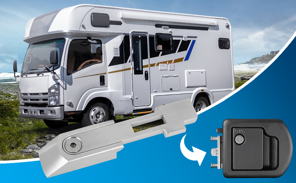 WIKIBB RV Handle Latch Repair Kit,Stainless Steel Travel