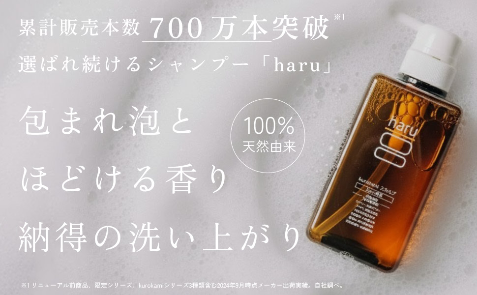 Amazon | haru(ハル) kurokamiスカルプ（オリジナル） 400ml（約
