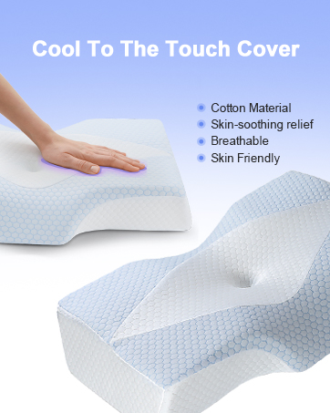 Orthopedic Memory Foam Pillow for Pain Relief