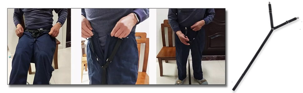 Pants Assistant Device for Elderly