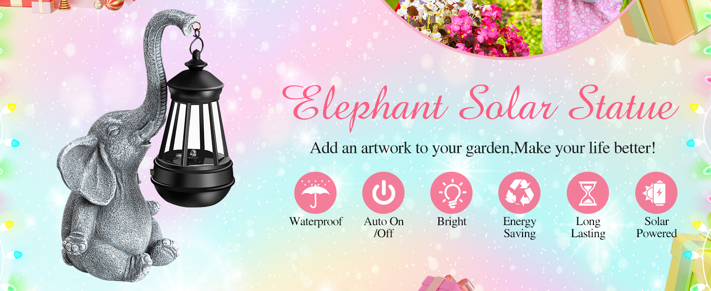 solar ornaments outdoor garden