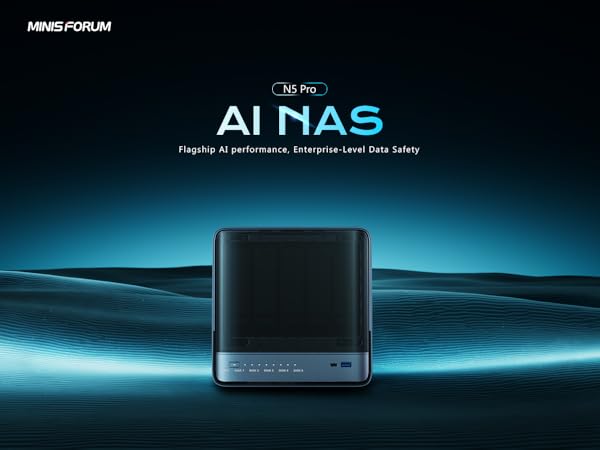 新品 ミニスフォーラム Minisforum N5 Pro NAS ミニPC Minisforum N5 Pro Desktop NAS