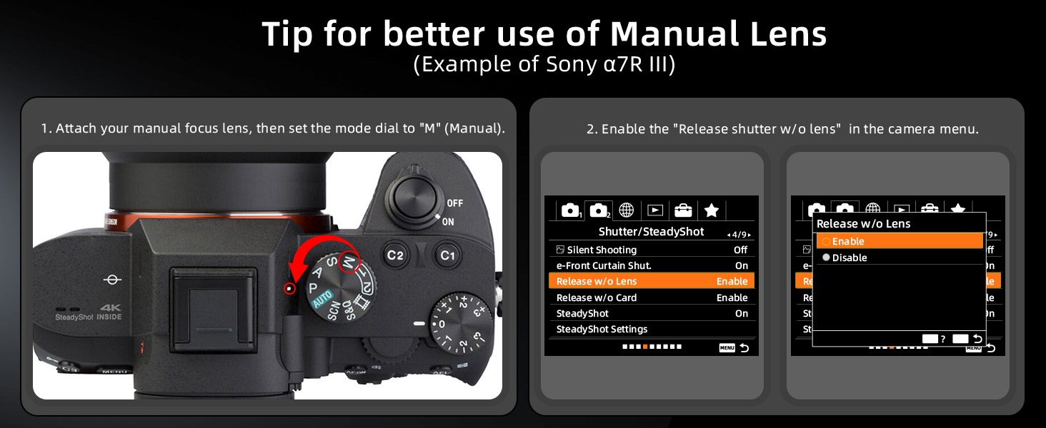 Full Frame MF Lens