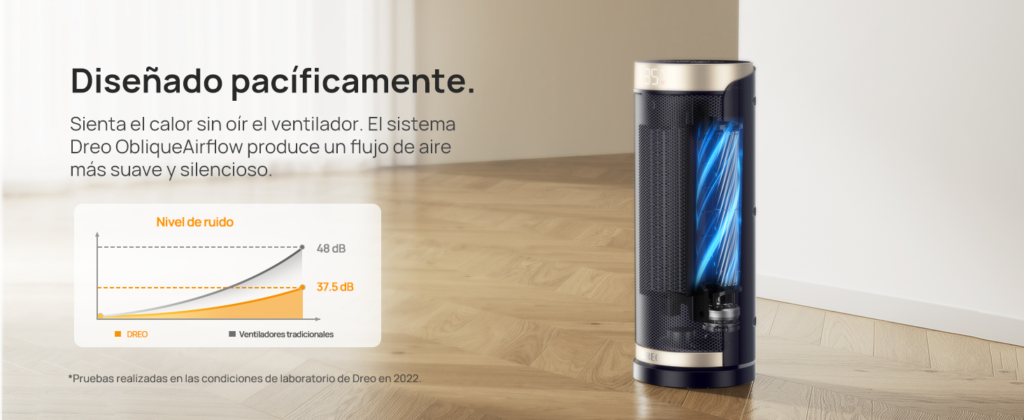 Dreo calentador eléctrico