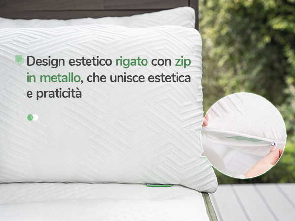 Novilla Cuscino, Cuscino da Letto Matrimoniale/Singole, Dormire su Hotel  Qualità, Tessuto OEKO-TEX, Lavabile in Lavatrice, per Dormire Schiena e  Laterale, 45x74, Set di 1, Bordo Singolo : : Casa e cucina