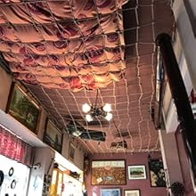 Ganggend Hemp Rope Net (4ftx8ft) Heavy Duty Natural Jute Rope Net ...