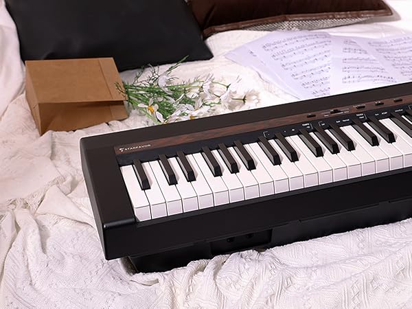 weighted piano keyboard