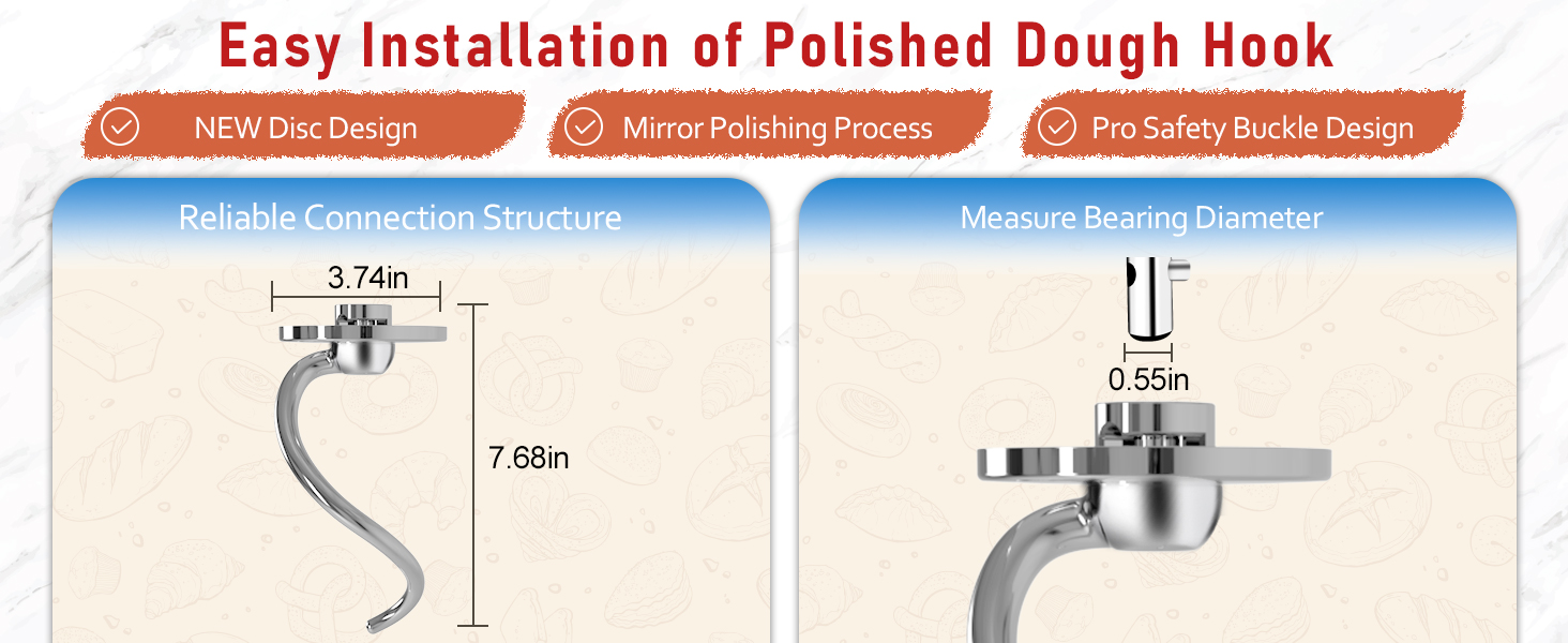 kitchen aid dough hook