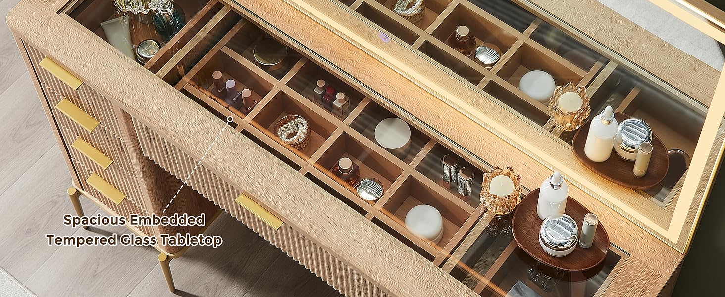 Glass Top Table