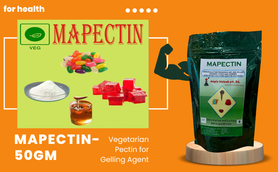 Mapectin50gm Vegetarian Pectin for Gelling Agent, jams,and Fruit