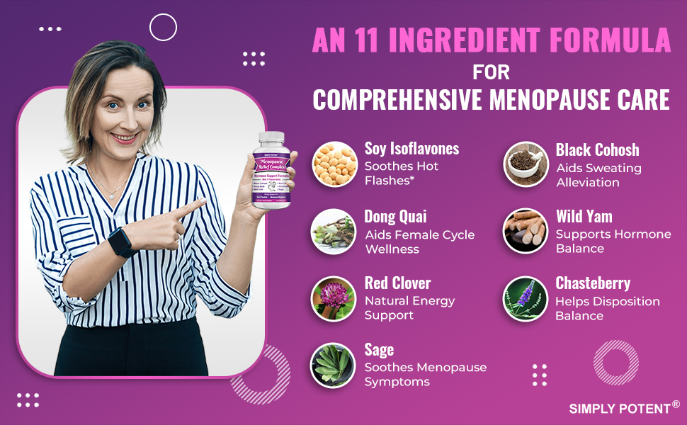 Menopause Supplements for Women, Menopause Relief