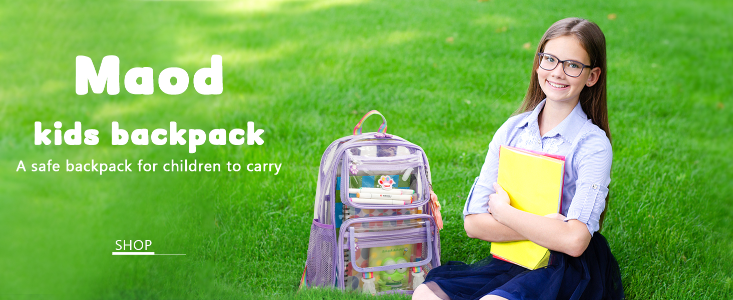 clear backpacks for school