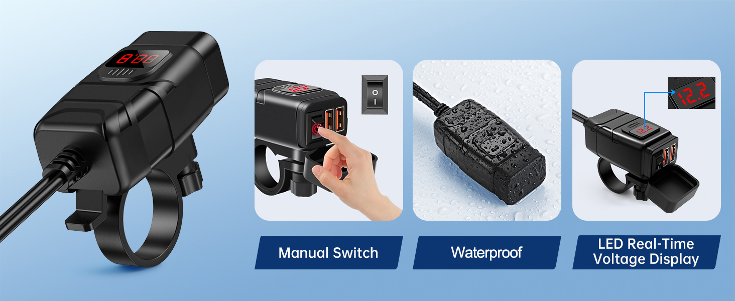 motorcycle usb charger