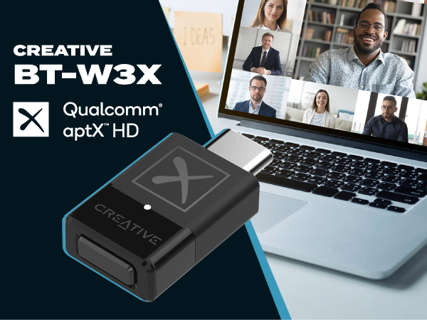 Amazon | Creative BT-W3X 最大24bit/48kHz aptX HD 対応 PS4
