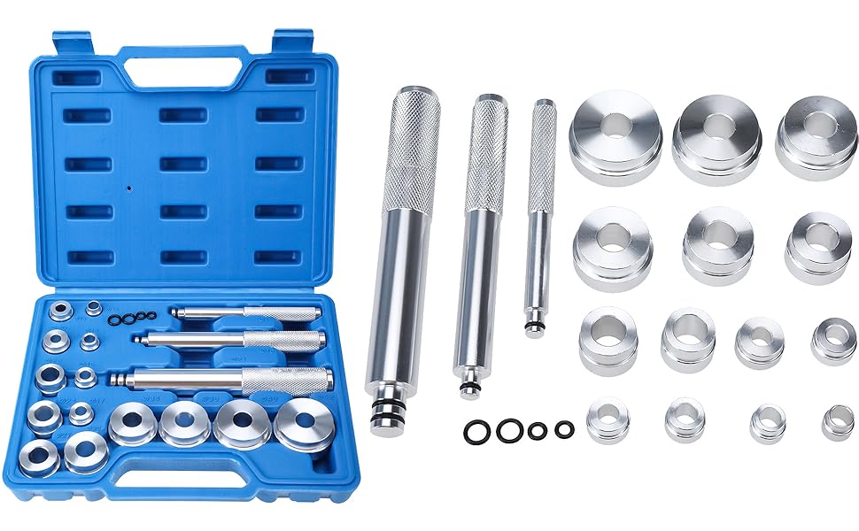 BOOMSTART 17PCS Auto Bearing Race Seal Bush Driver Tool Bush