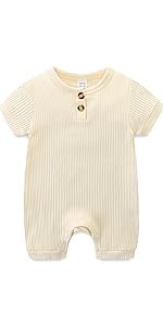 baby short sleeve romper multicolor avaliable