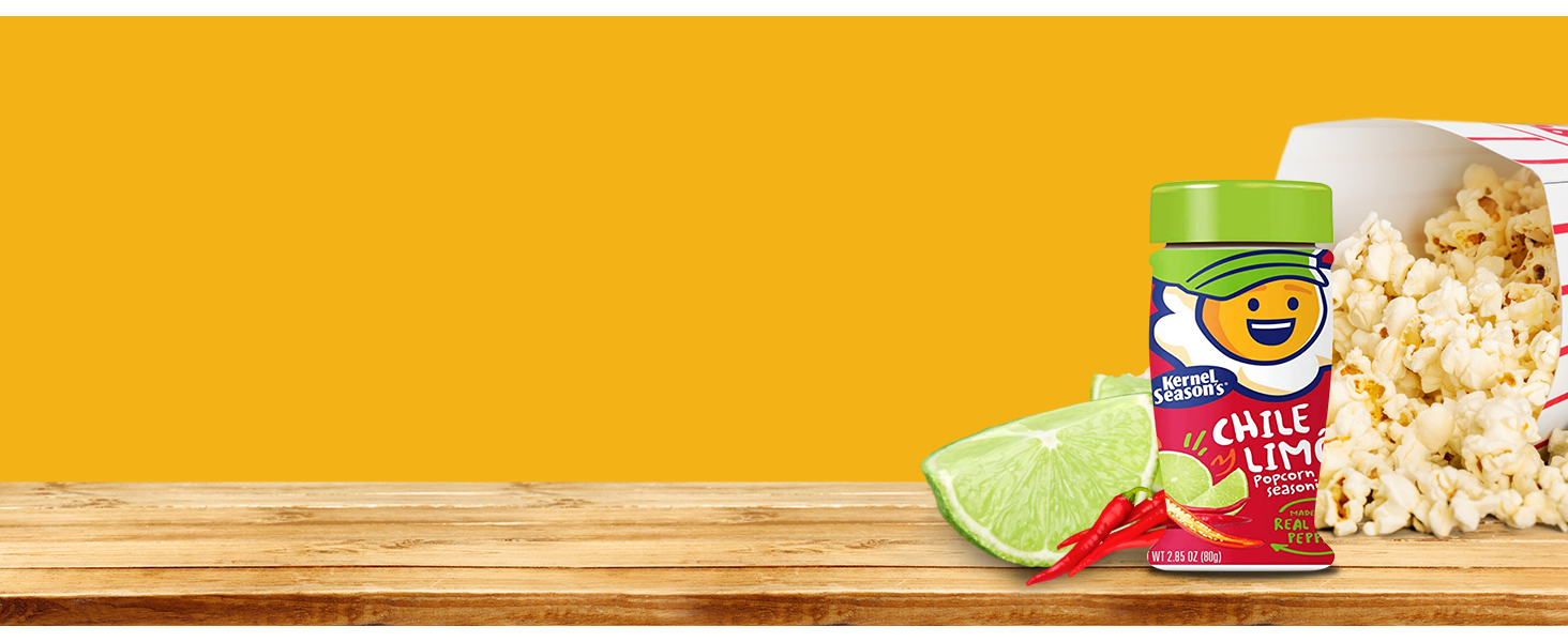 Mini Popcorn Seasoning Variety Pack. Includes 60.9 Oz of