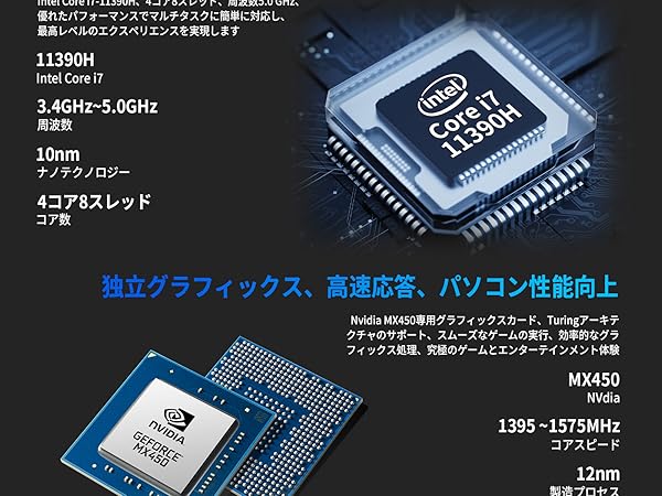 Amazon.co.jp: BINTEC Core i7 第11世代ノートパソコン/専用