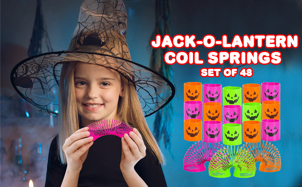Jack-O-Lantern Coil Springs
