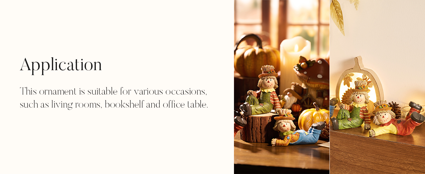 Collection of small decorative figurines on a wooden surface. Includes snowglobes, animal characters, and festive ornaments, suitable for holiday or seasonal decor.