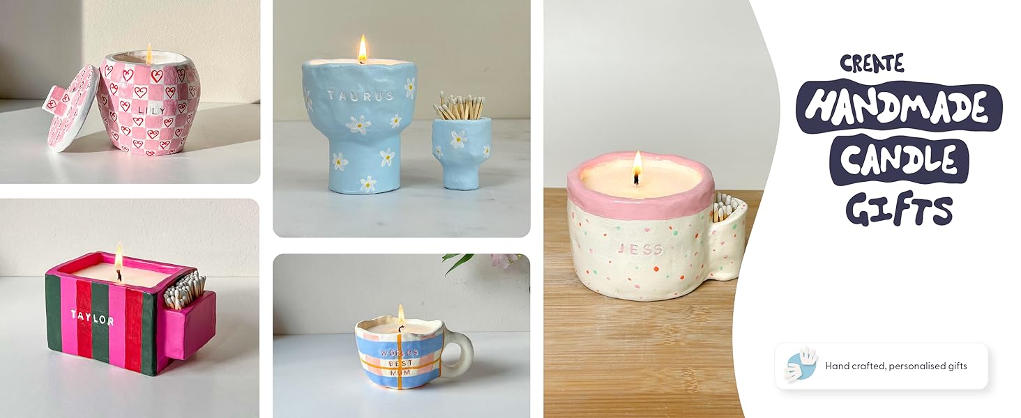 Create Handmade Candle Gifts