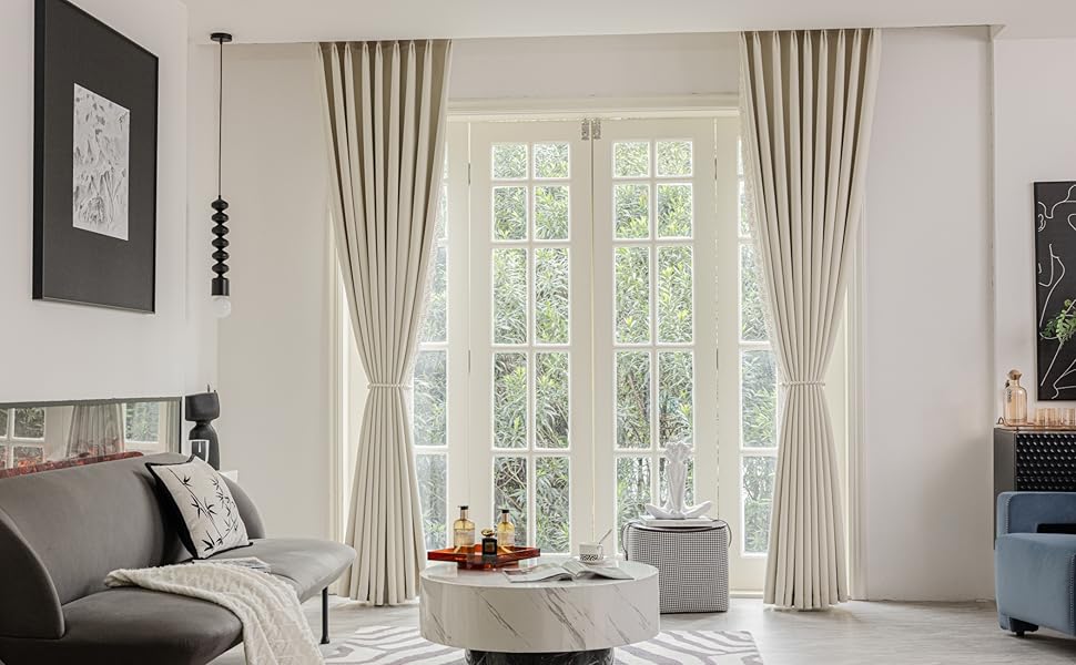 curtains with trim