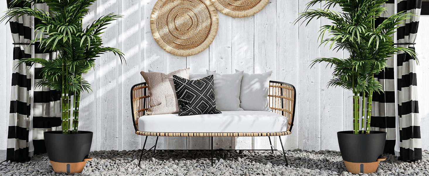 flower pots self watering