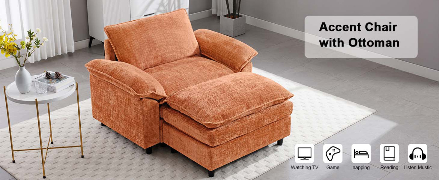 oversized chaise lounge chair indoor