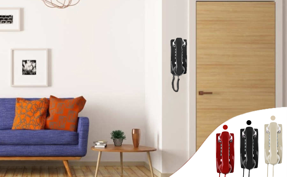 retro wall phone vintage wall mounted telephone