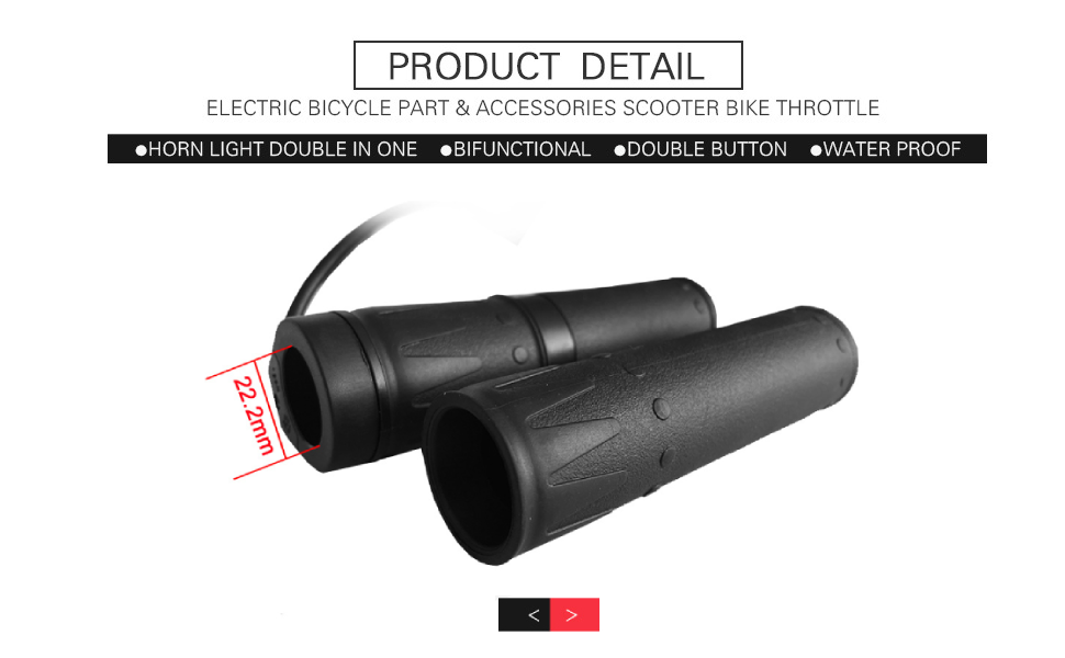 Electric Bike Throttle Grip